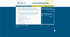 Desktop Screenshot of matrix7i.com